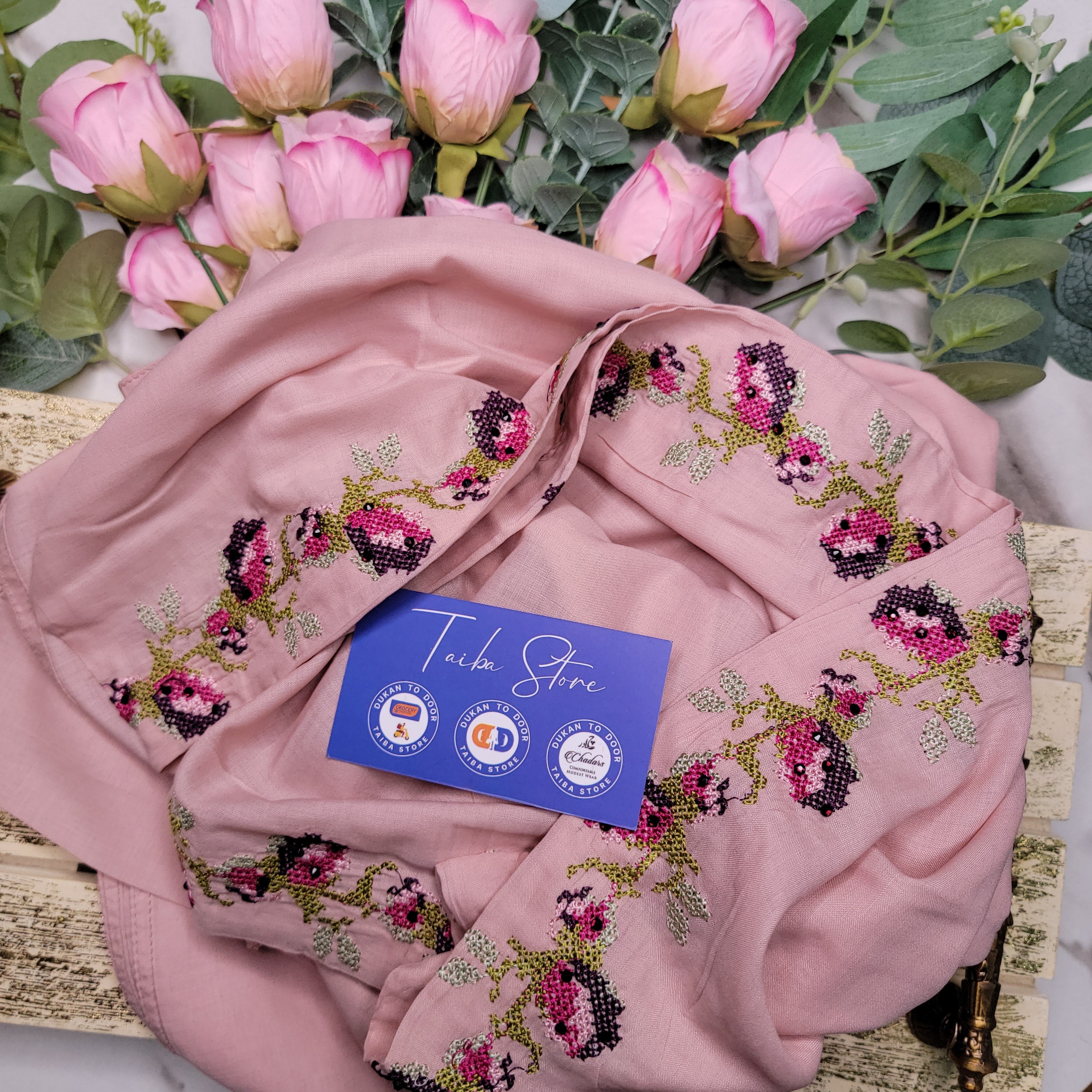 Cross-Stitch Embroidered Chadar