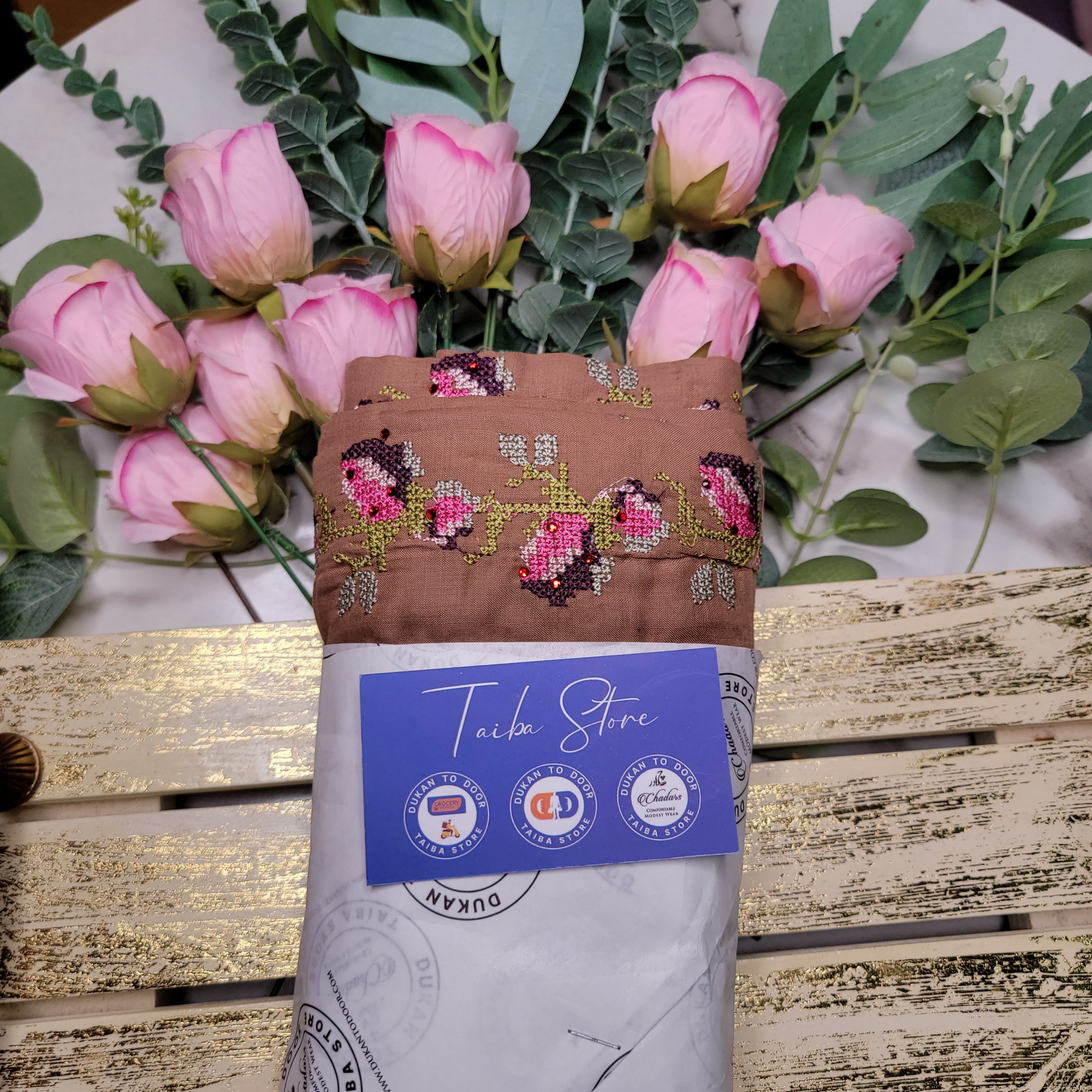 Cross-Stitch Embroidered Chadar