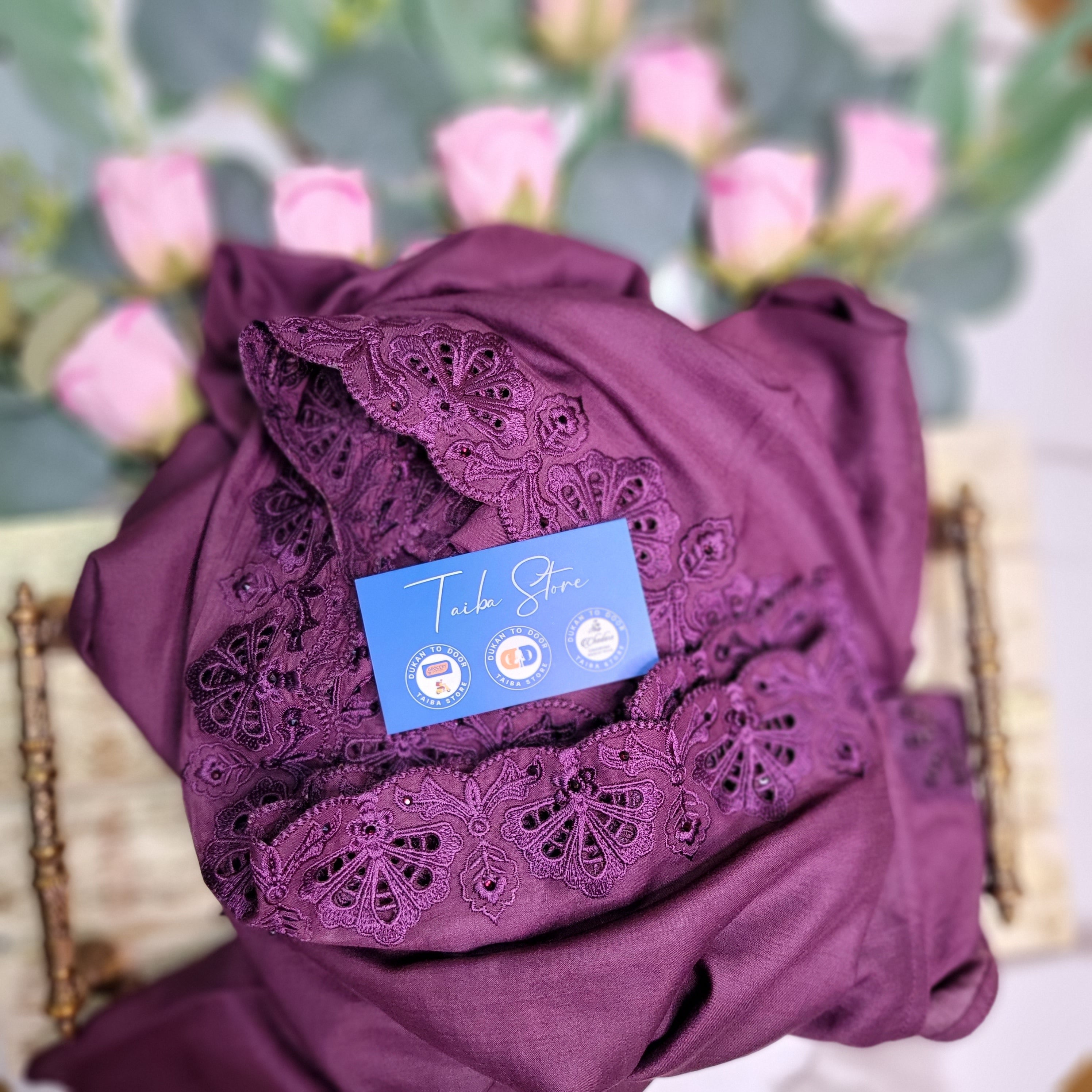 Gulkar Embroidered Chadar