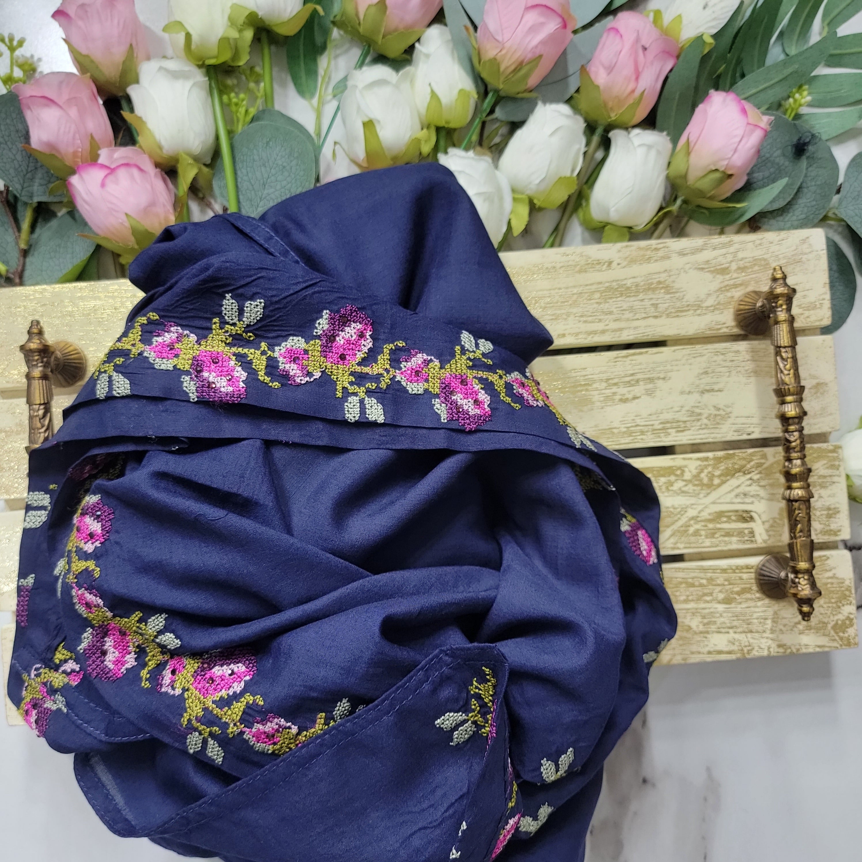 Cross-Stitch Embroidered Chadar