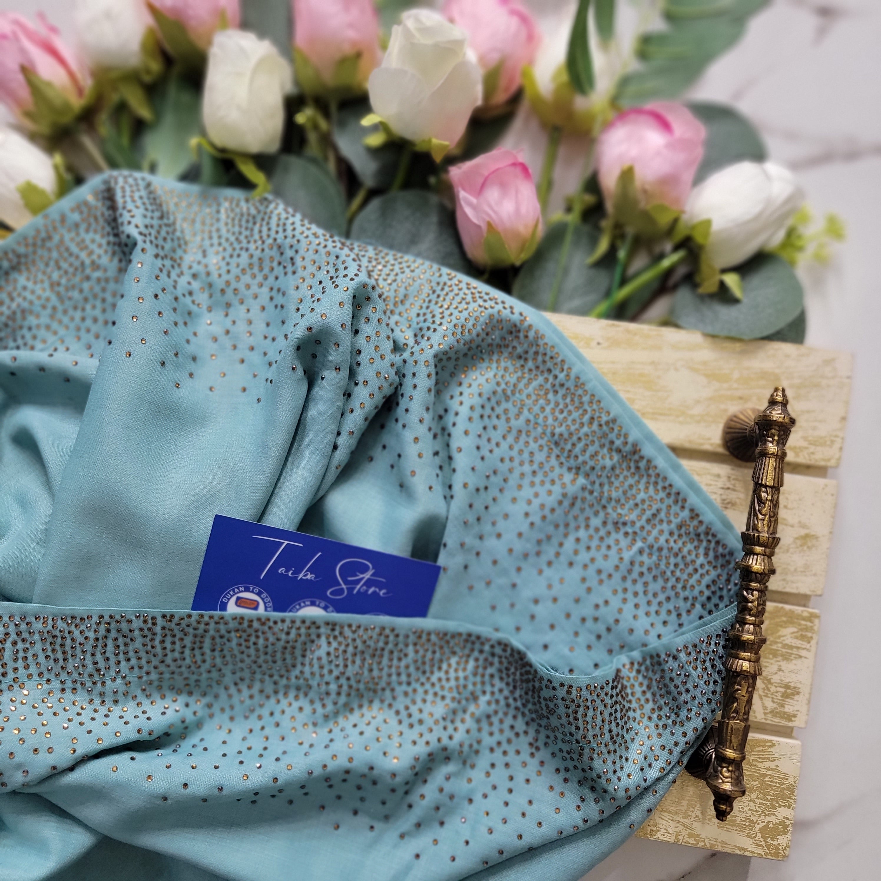 Rainy Stone Work Chadar