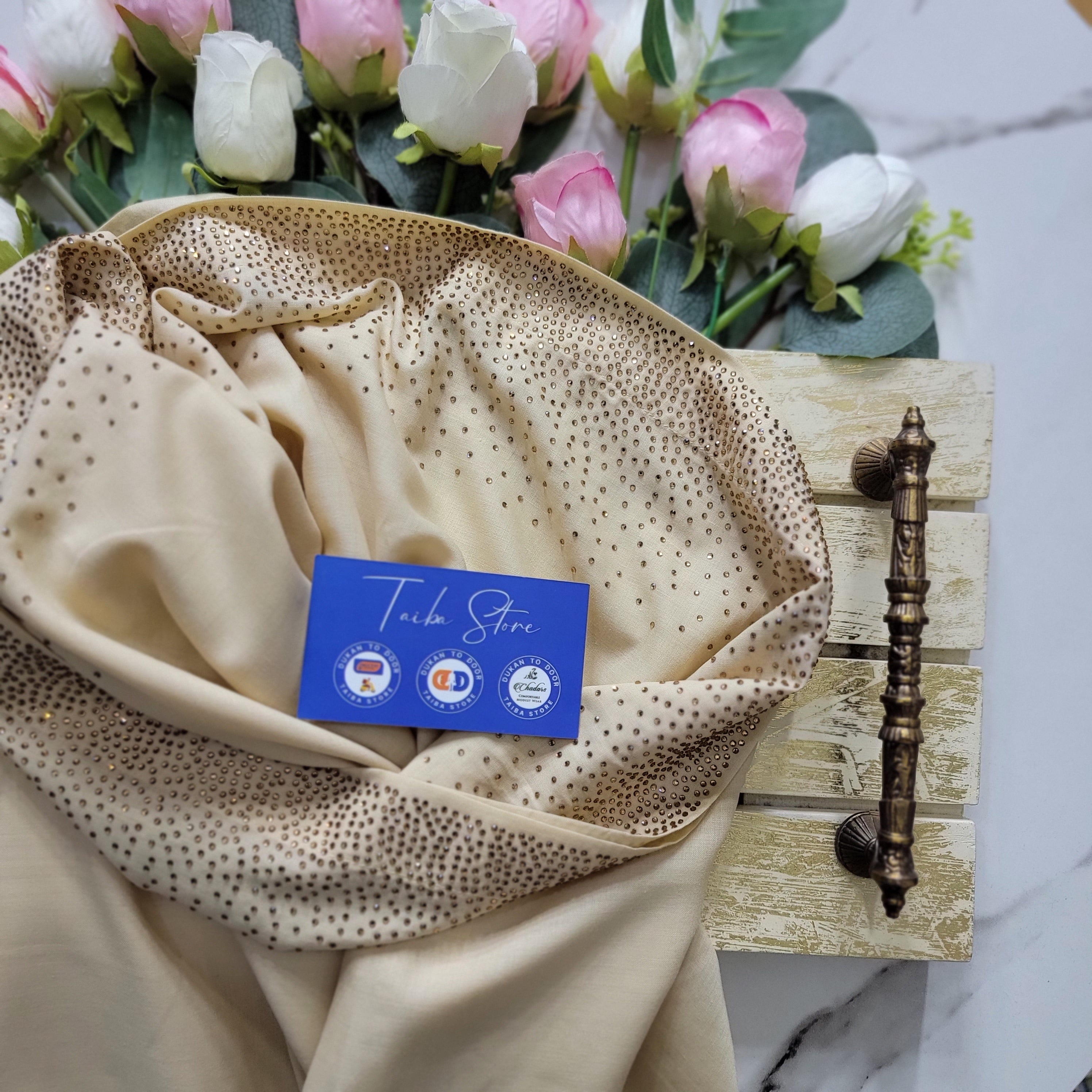 Rainy Stone Work Chadar