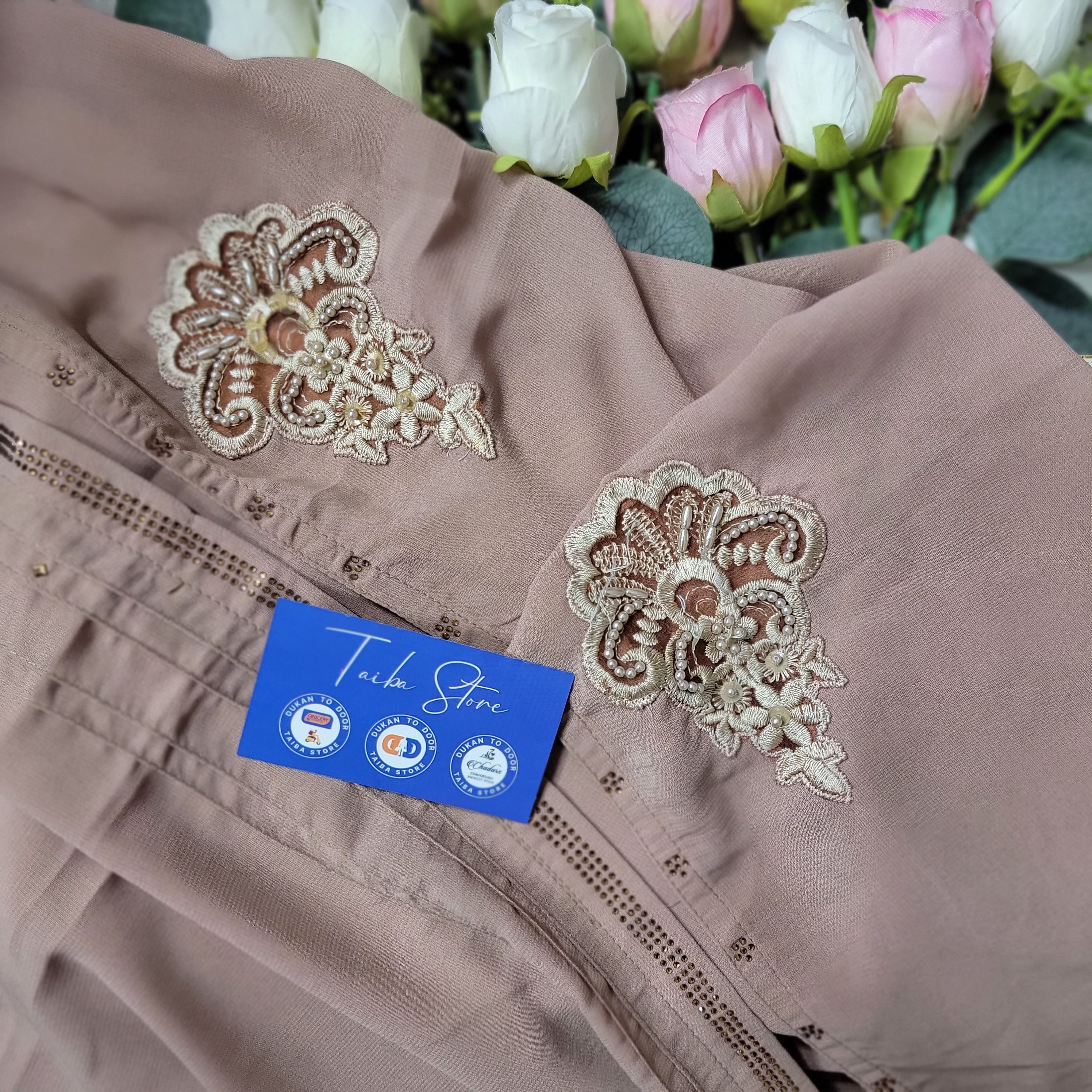 Nude Applique Bunches