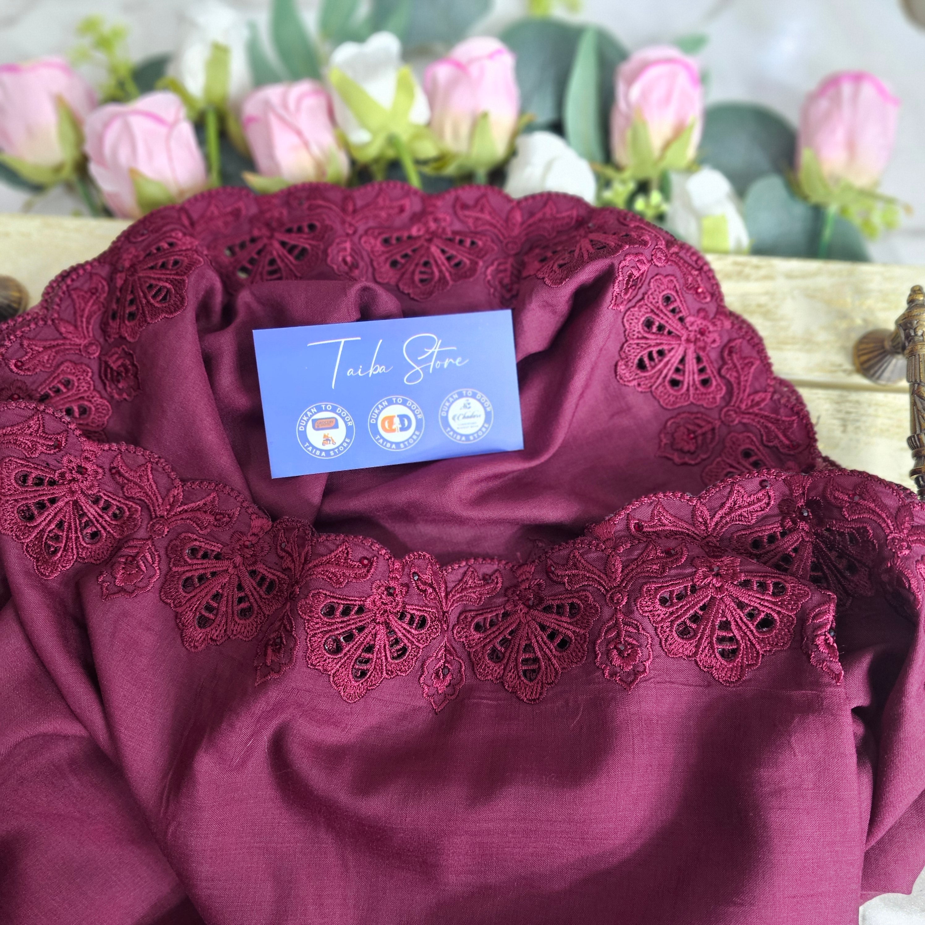 Gulkar Embroidered Chadar