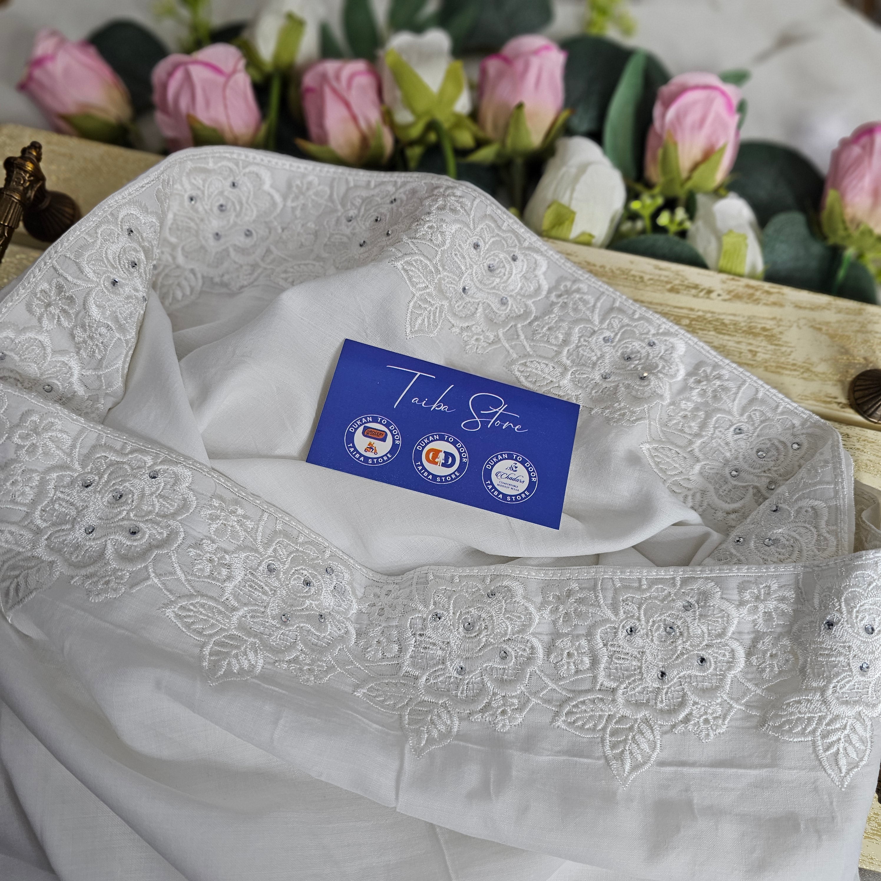 Zahra Embroidered Swiss Lawn