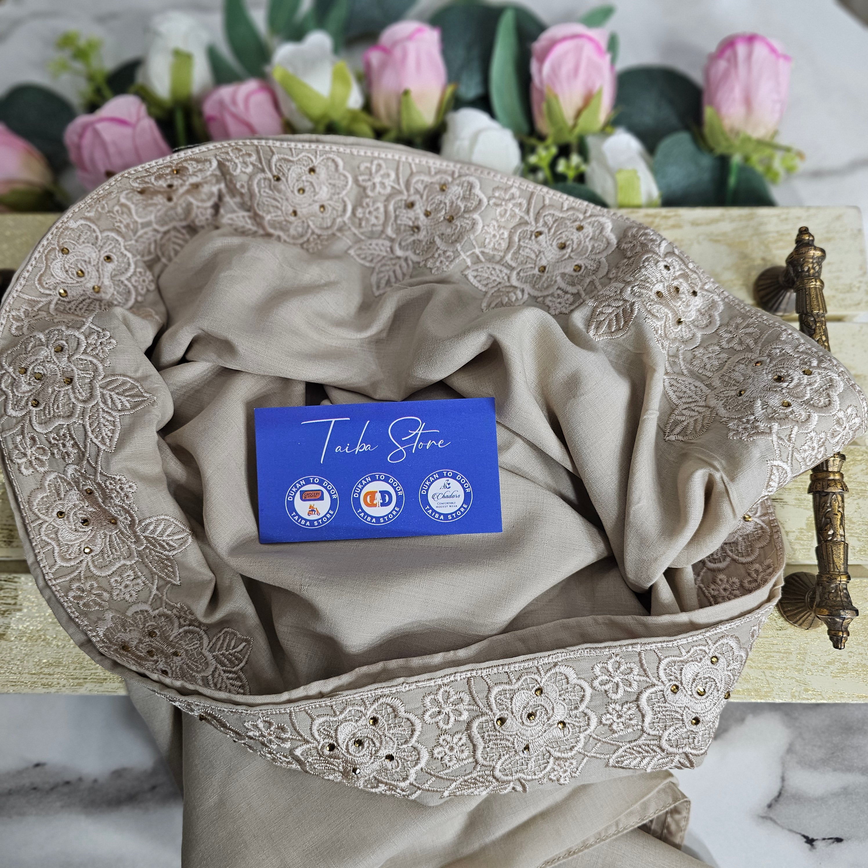 Zahra Embroidered Swiss Lawn