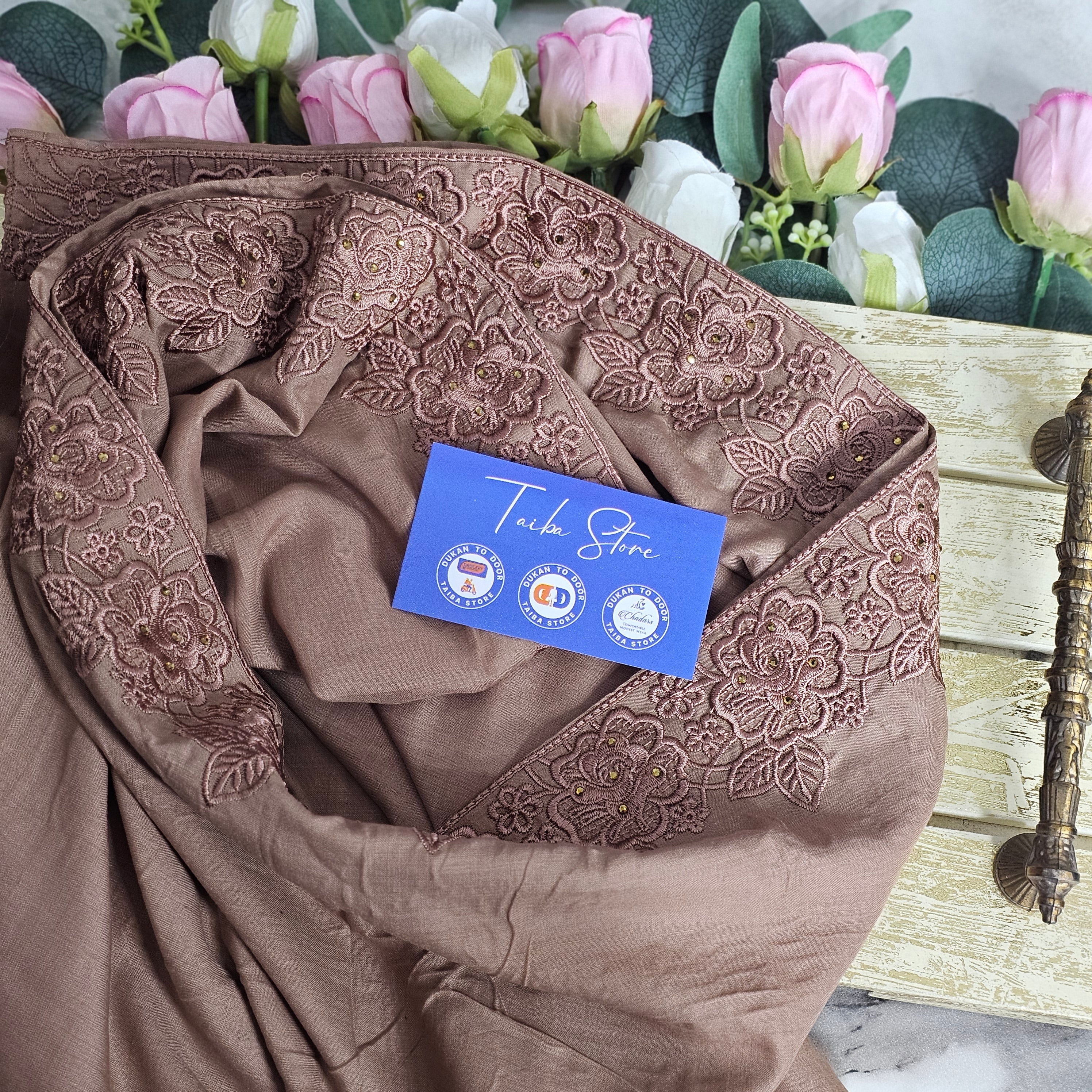 Zahra Embroidered Swiss Lawn