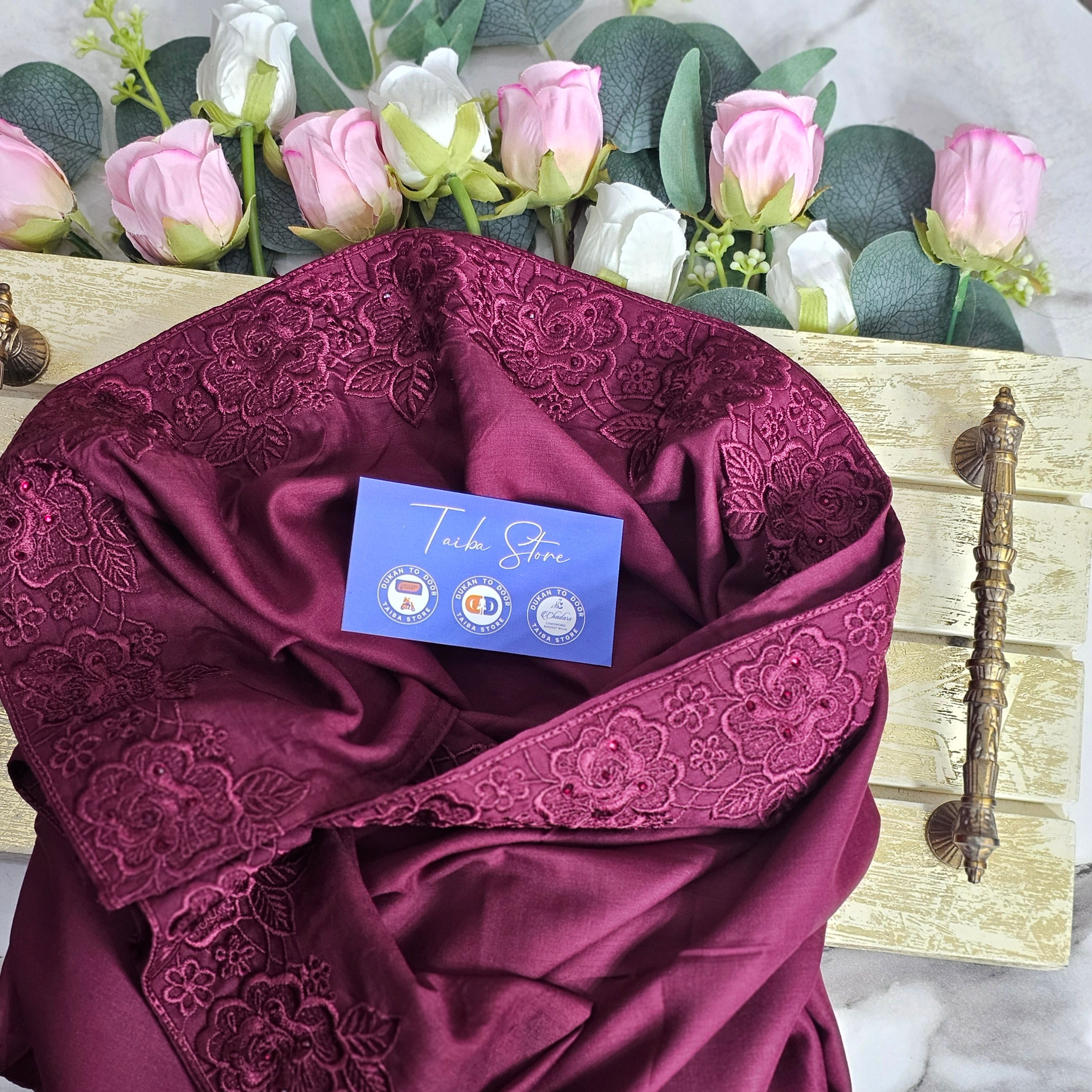 Zahra Embroidered Swiss Lawn