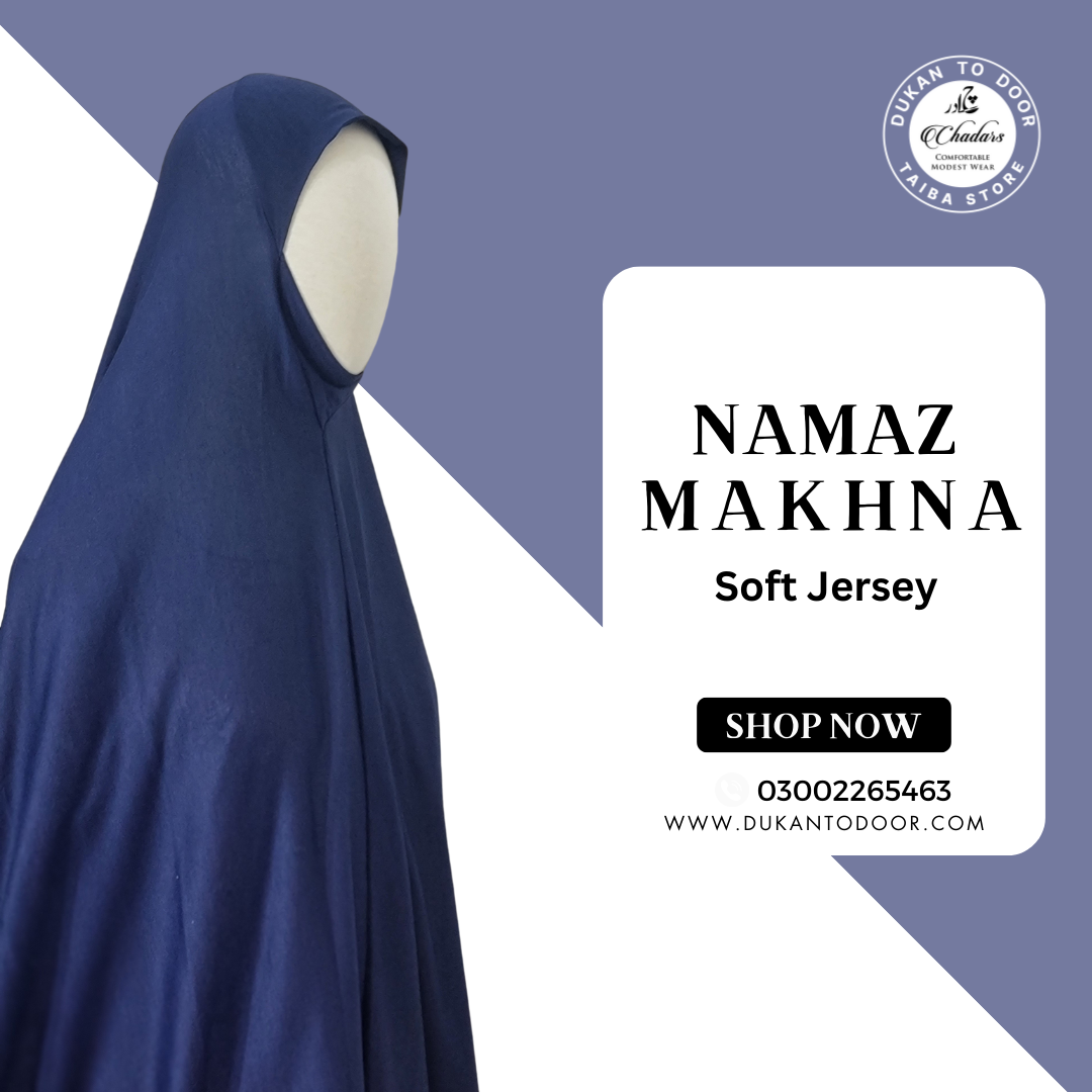 Large Soft Jersey Namaz Makhna