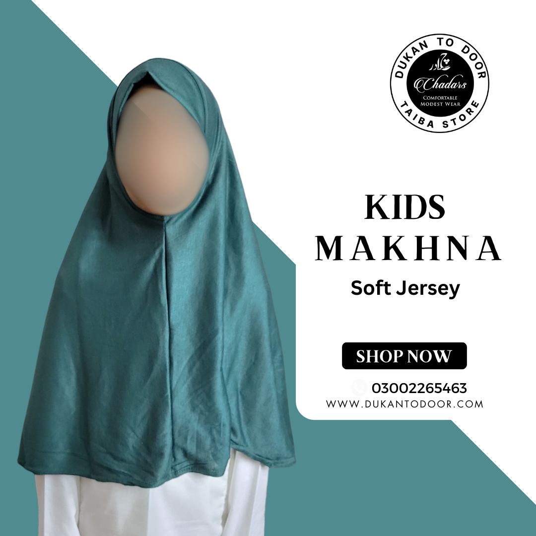 Kids Makhna - Soft Jersey Hijab