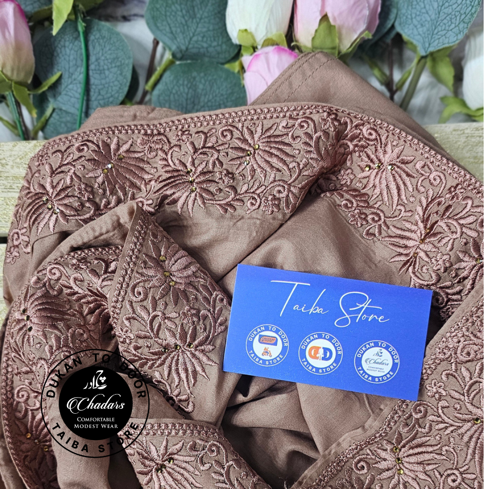 Lalezar Embroidered Swiss Lawn