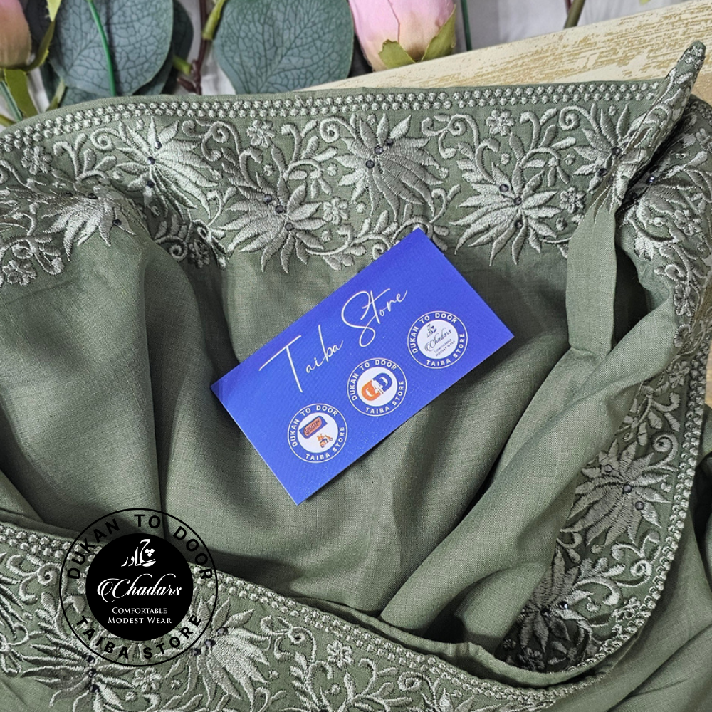 Lalezar Embroidered Swiss Lawn