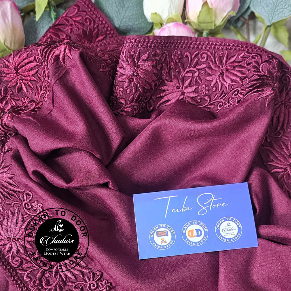 Lalezar Embroidered Swiss Lawn