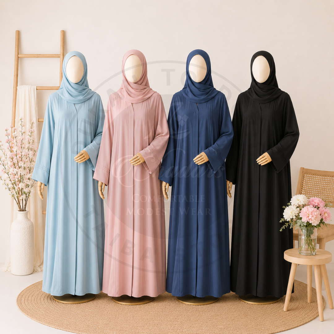 Noor Classic | Plain Nida Abaya