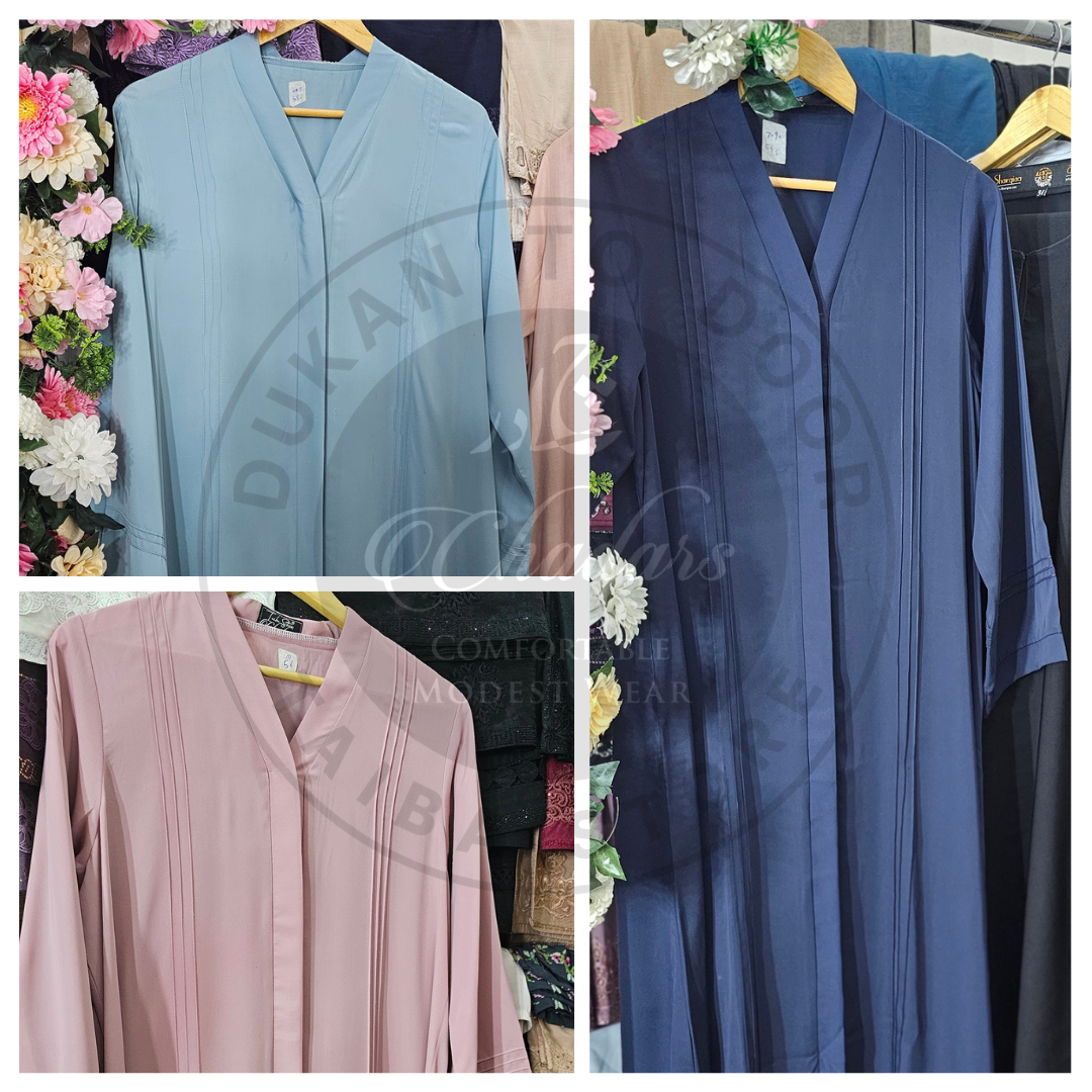 Noor Classic | Plain Nida Abaya