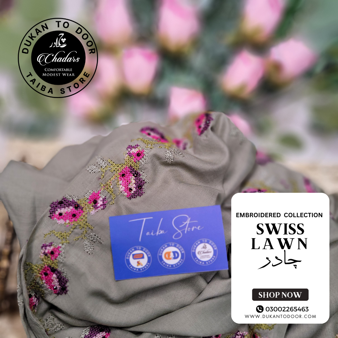 Cross-Stitch Embroidered Chadar