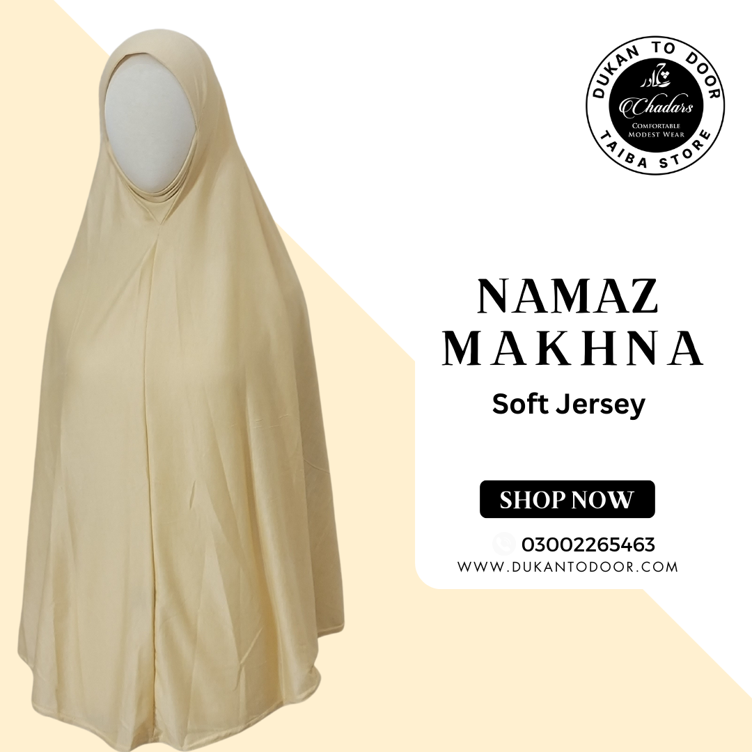 Large Soft Jersey Namaz Makhna
