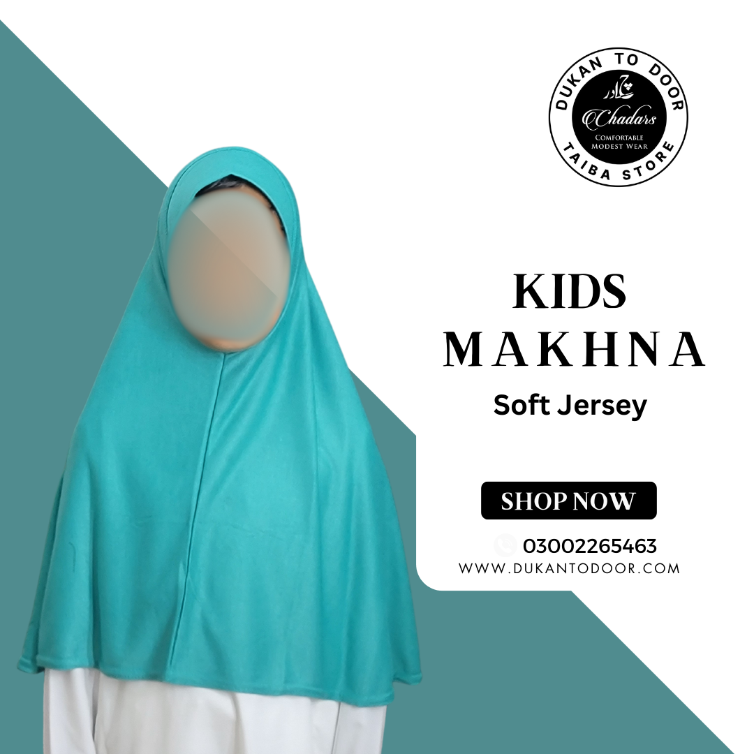 Kids Makhna - Soft Jersey Hijab