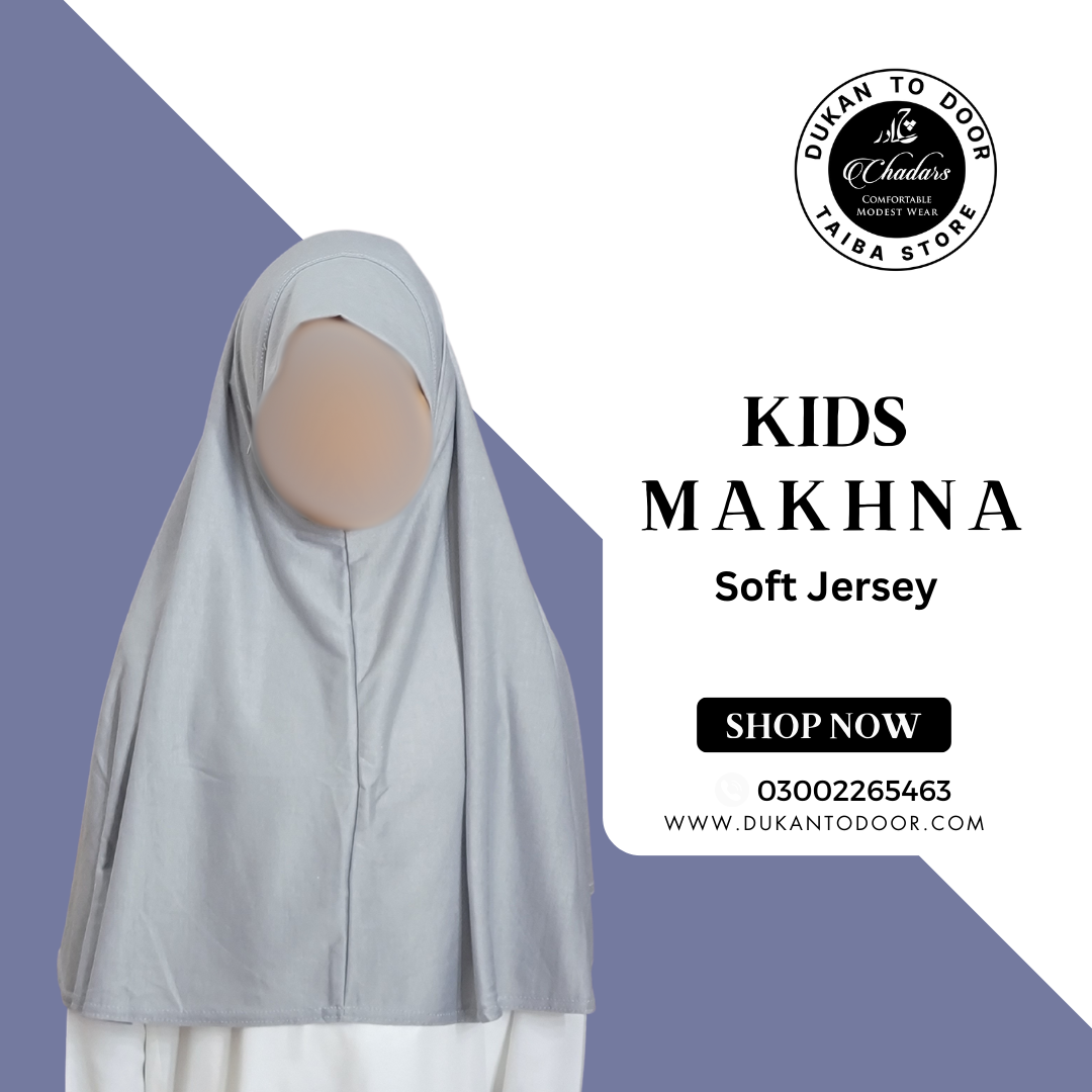 Kids Makhna - Soft Jersey Hijab