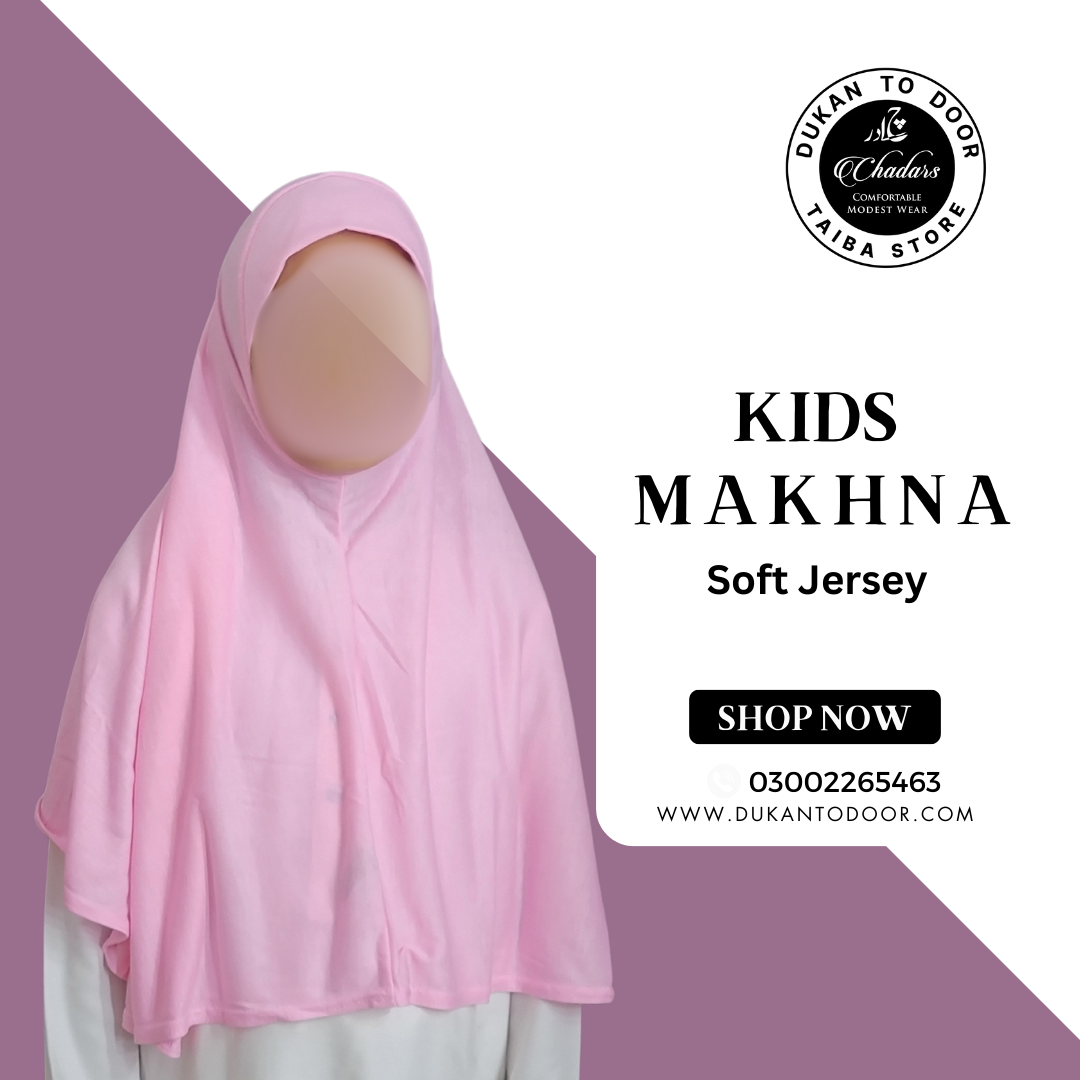 Kids Makhna - Soft Jersey Hijab