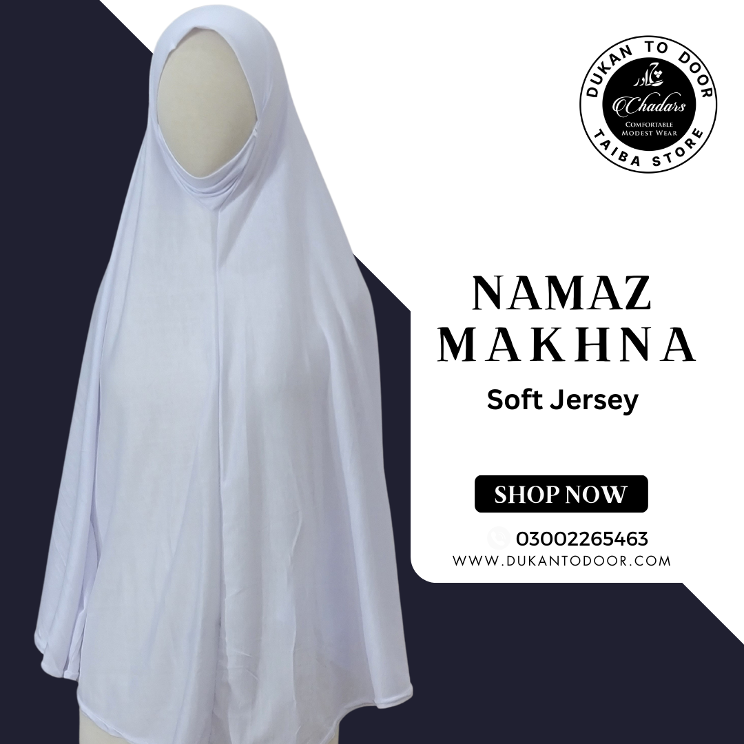 Large Soft Jersey Namaz Makhna
